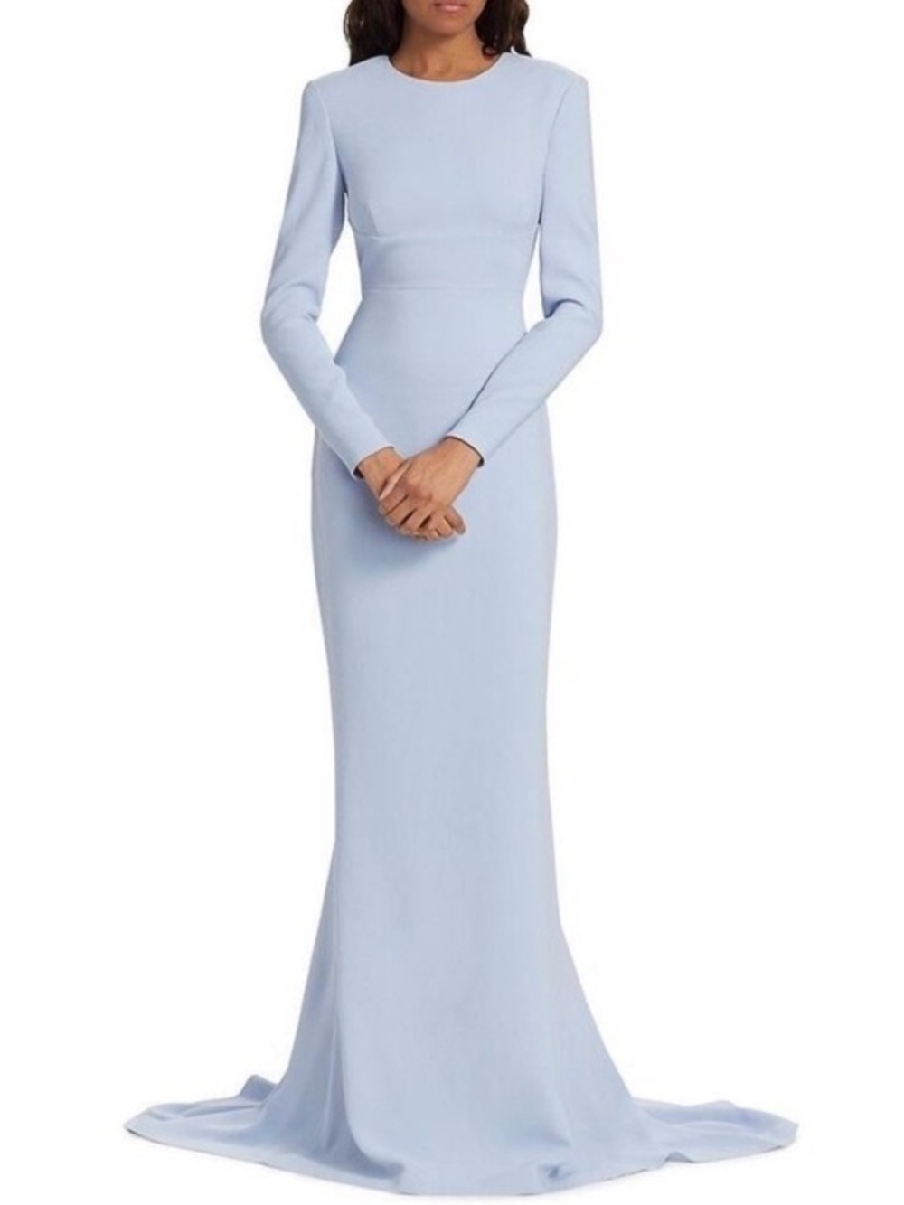 Stella McCartney Silk-Blend Cut-Out Gown in Dusty Blue
IT40/US6 $4800